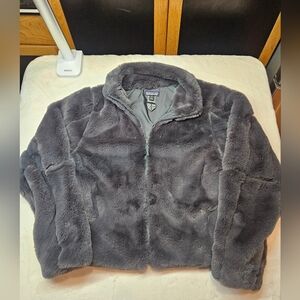 Cozy Gray Fleece Jacket
